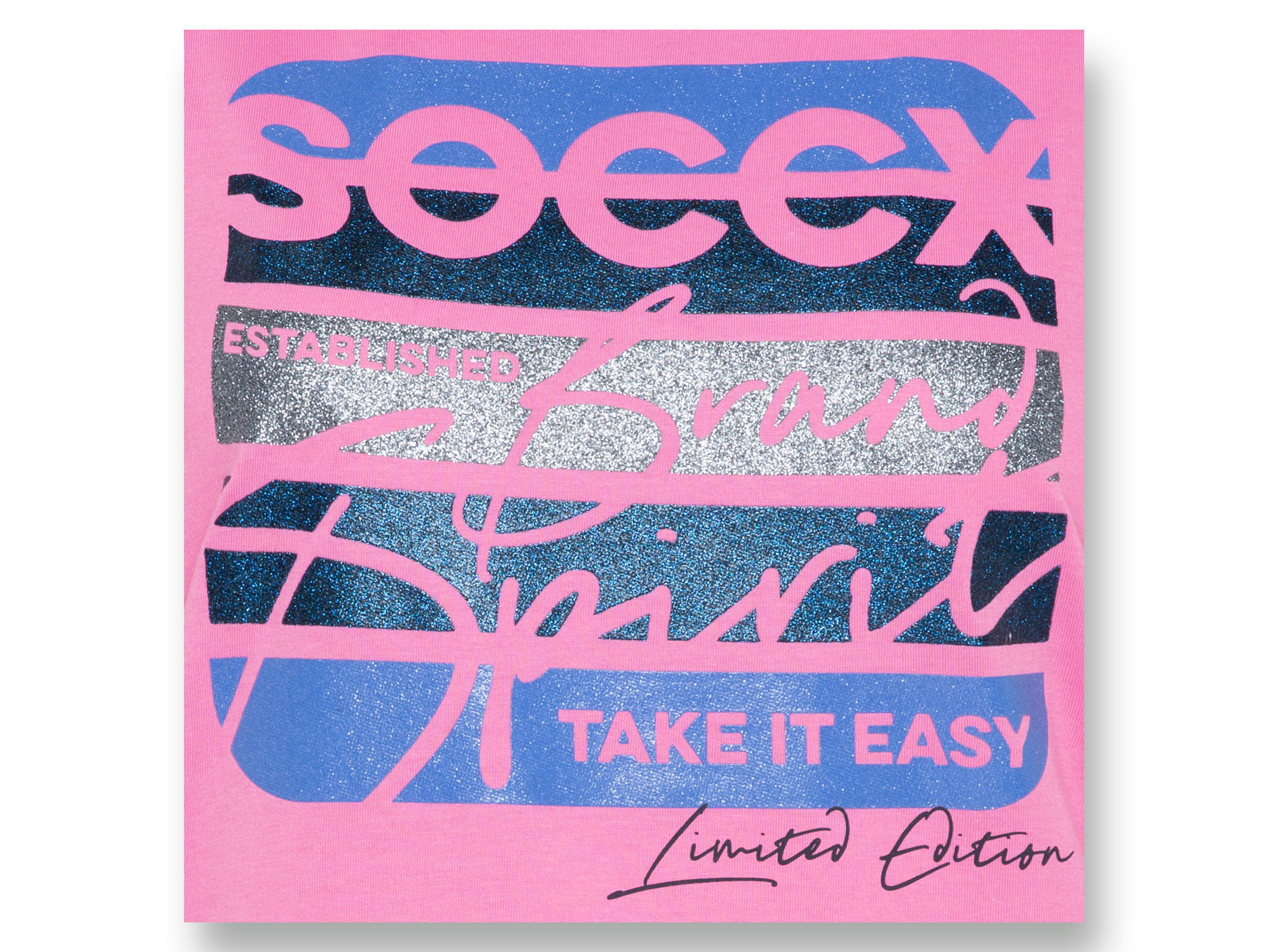 Thumbnail - Soccx Damen T-Shirt (Pink, L)