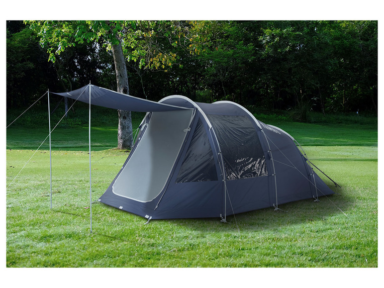 【Sonderangebot】 TAMBU SUTI, 4 Personen Familien blau TC, Tunnelzelt