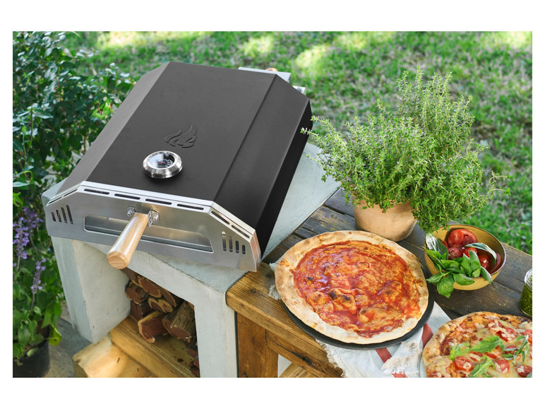 Ecke Döner Grill Und Pizza GRILLMEISTER Gas Pizzaofen, inklusive Pizzastein | LIDL