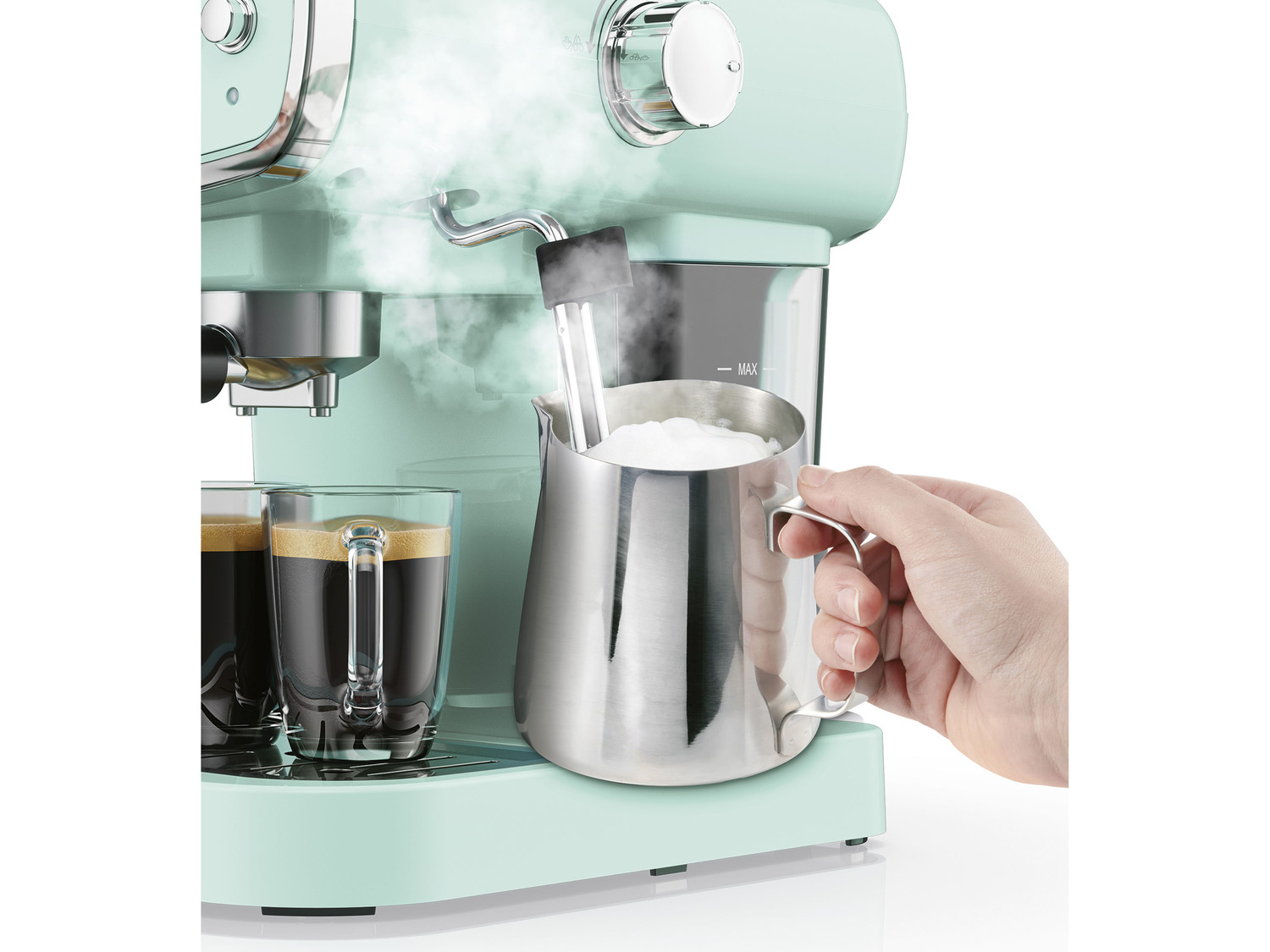 Espressomaschine 1050 TOOLS SILVERCREST® KITCHEN »SEM …