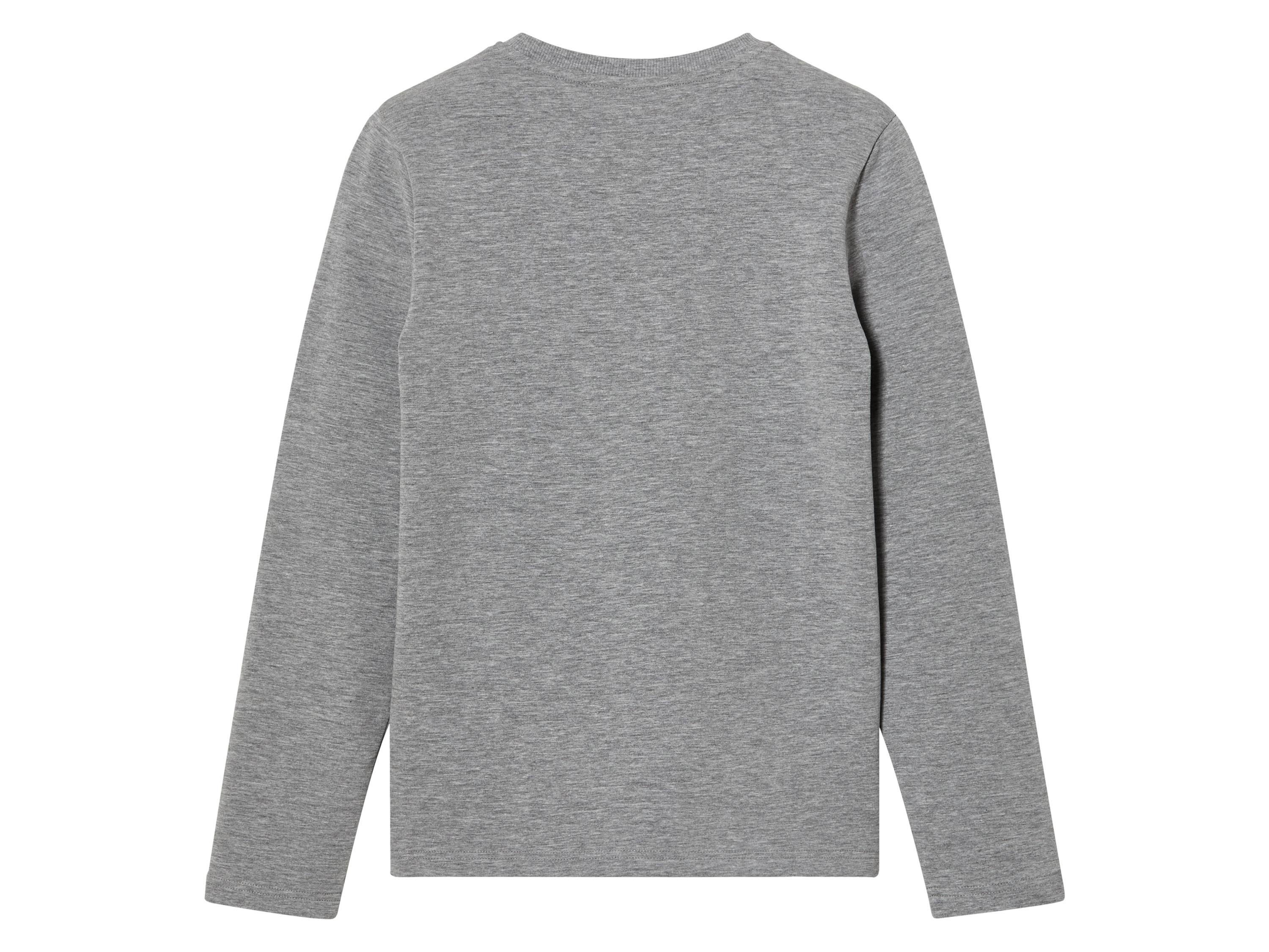 Thumbnail - pepperts!® Kinder Jungen Thermo-Langarmshirt mit hohem Baumwollanteil (Grau, 146/152)