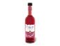 Eine Flasche Dornfelder Rosé, ein deutscher halbtrockener Wein.