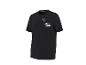 Schwarzes Herren-T-Shirt mit dem Schriftzug „ROAD TRIPPIN“