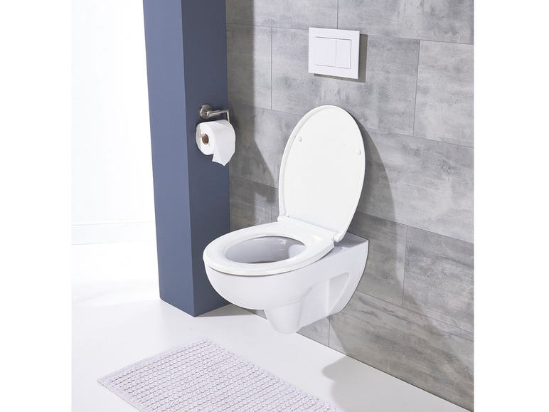 Gehe zu Vollbildansicht: LIVARNO home Duroplast-WC-Sitz, mit Absenkautomatik - Bild 2