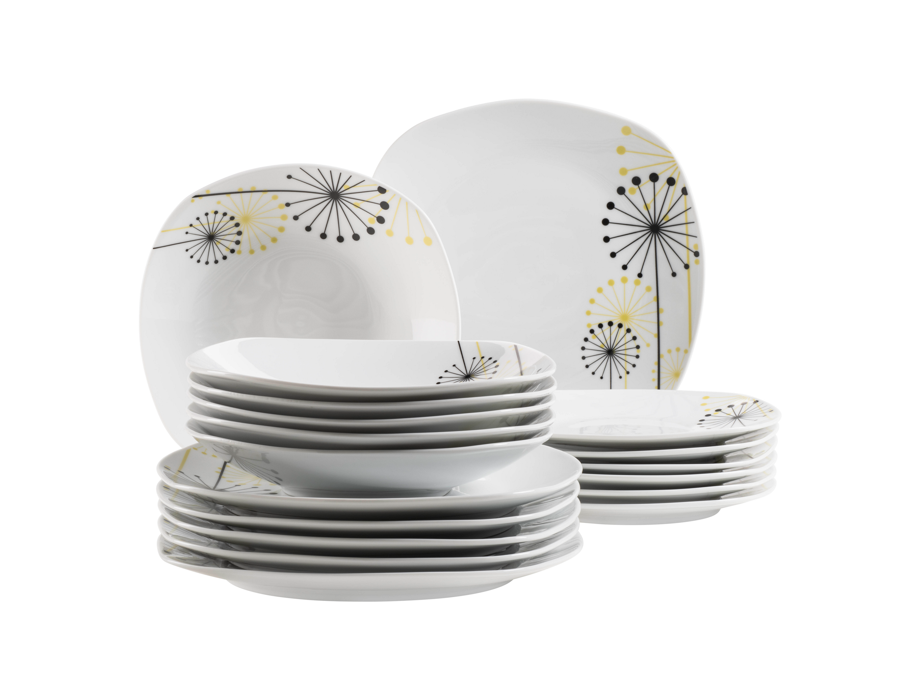 MÄSER Teller-Set »Vanesa«, 18-teilig""