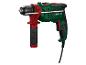 Parkside Schlagbohrmaschine in Grün-Rot mit Zusatzhandgriff
