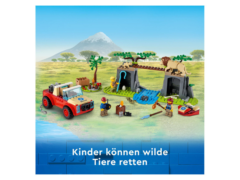 Gehe zu Vollbildansicht: LEGO® City 60301 »Tierrettungs-Geländewagen« - Bild 7