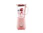 Rosa Mixer mit Beeren und Joghurt im Glaskrug
