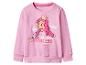Rosa Kinder-Sweatshirt mit Cartoon-Prinzessin und dem Text „little princess“.