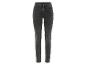 Dunkelgraue Skinny Jeans für Damen.