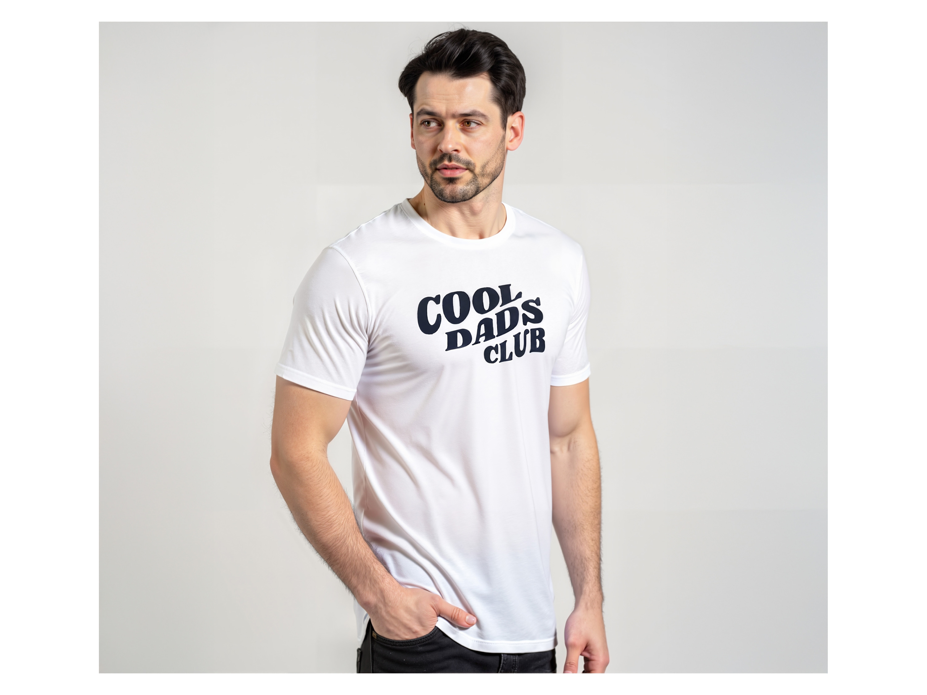 ESMARA MEN Herren T-Shirt (Weiß, M (48/50)) – Bild 2 von 3