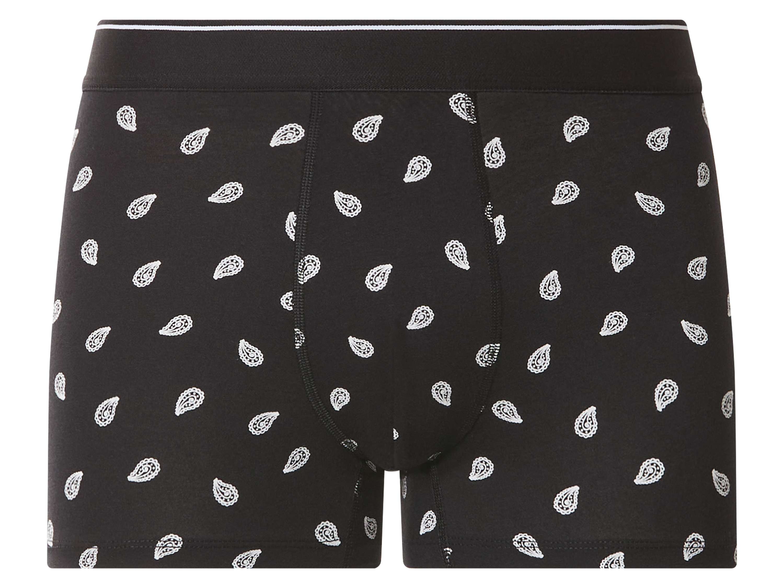 Thumbnail - esmara Men Herren Boxer, 3 Stück (schwarz/grau/weiß, 5/M)