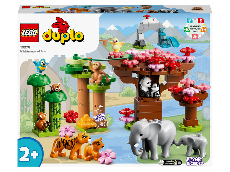 Gehe zu Vollbildansicht: LEGO® DUPLO® 10974 »Wilde Tiere Asiens« - Bild 1