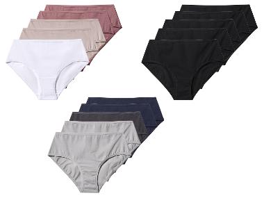 esmara® Damen Slips mit hoher Taille, 5 Stück