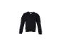 LUPILU® Langarmshirt für Kleinkinder, in schwarzem Rippstrick.