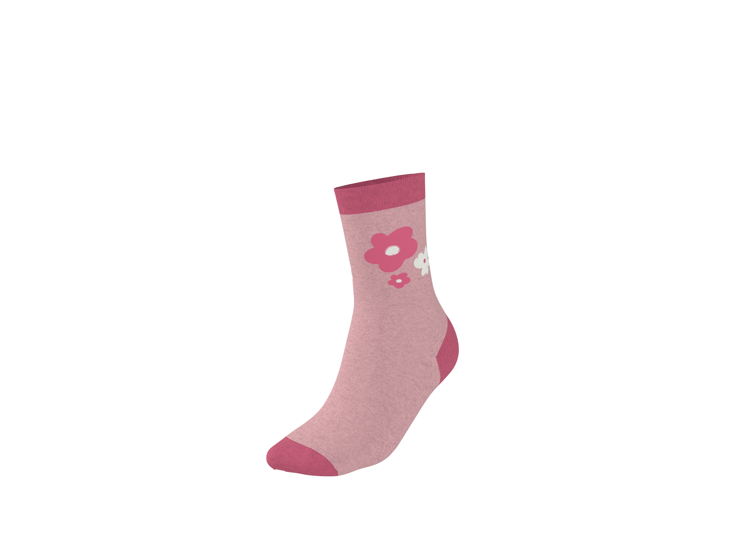LUPILU® 2 Paar Kleinkinder Socken (Rosa, 19-22) – Bild 2 von 4
