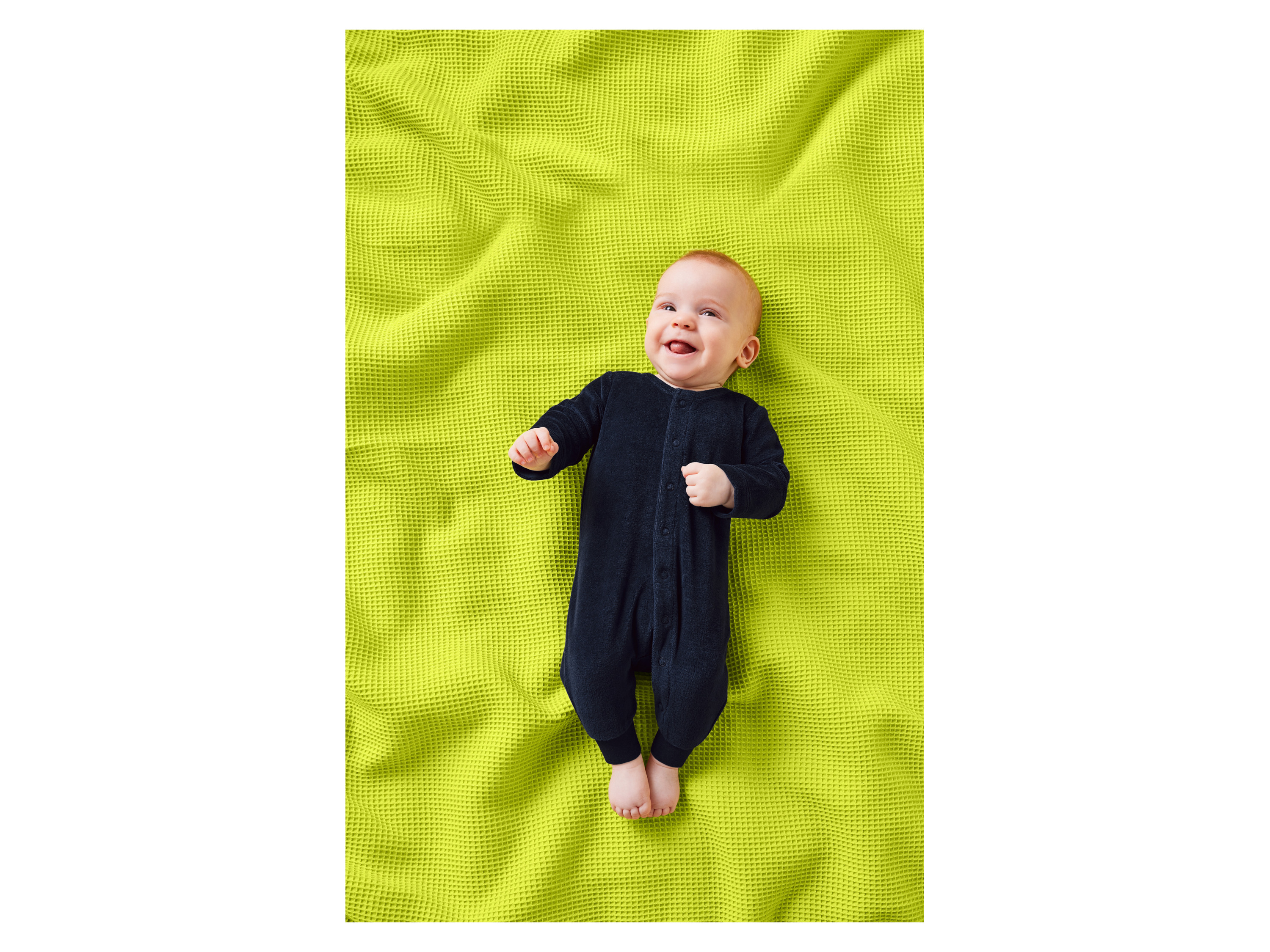 LUPILU® Baby Schlafoverall (Navy, 74/80) – Bild 2 von 3