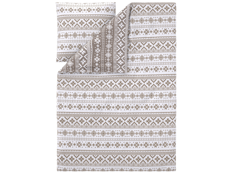 LIVARNO® Fleece-Bettwäsche / Fleece-Wendebettwäsche, 155 x 220 cm
