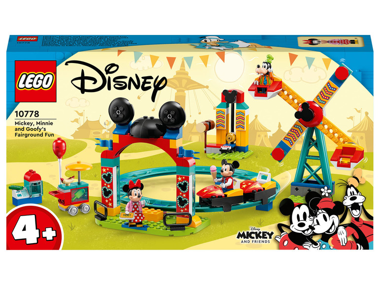 Gehe zu Vollbildansicht: LEGO® Micky and Friends 10778 »Micky, Minnie und Goofy auf dem Jahrmarkt« - Bild 1