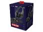 Gaming-Headset, Maus und Mauspad-Bundle in einer Box, mit sichtbaren Produktspezifikationen.