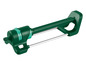 Ein grüner Parkside Gartensprinkler mit 15 Sprühdüsen.
