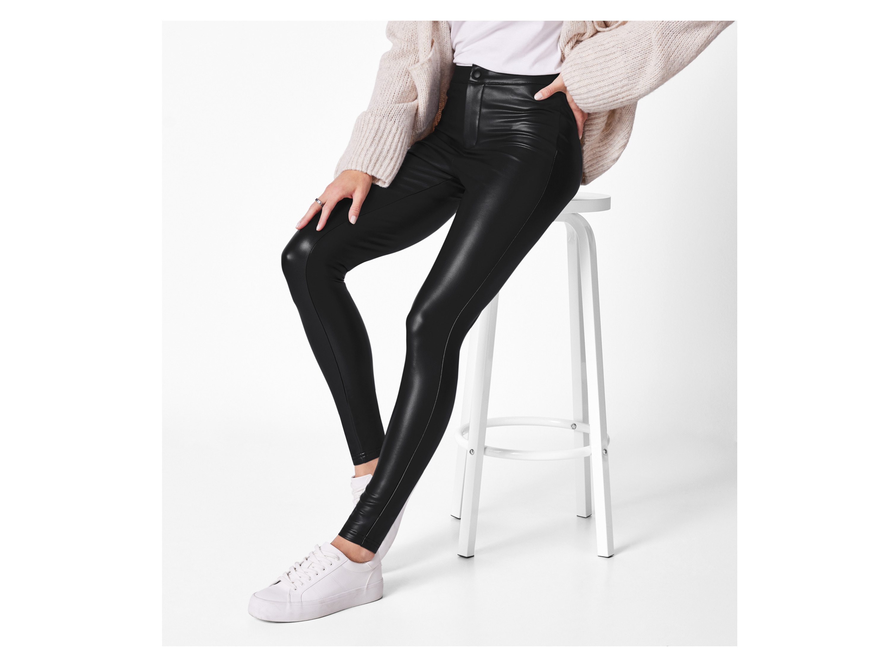 ESMARA® Damen Jeggings (Schwarz, 36) – Bild 2 von 4