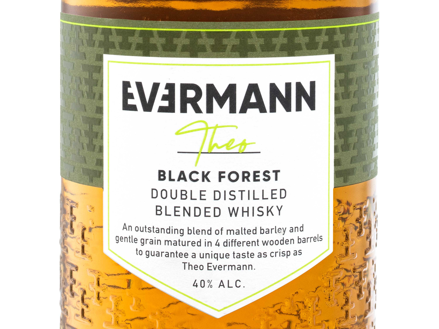 Evermann Theo Black Forest Blended Whisky 40% Vol