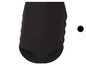 Vier Paar schwarze Damen-Slips.