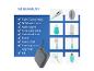 REER BabyCare Pflege-Set mit Fieberthermometer, Badethermometer, Nasensauger und weiteren Pflegeartikeln.