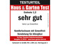 Eine Vario Lux Greenfirst Matratze mit Komfortschaum und einer Greenfirst-Ausrüstung für Allergiker, vom Haus & Garten Test als 'sehr gut' bewertet.