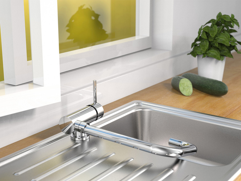 Gehe zu Vollbildansicht: Eisl Küchenarmatur »FLEXO«, Wasserhahn Küche für Unterfenster-Montage - Bild 3