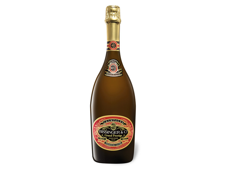 Gehe zu Vollbildansicht: Bissinger Grand Prestige Premium Cuvée brut, Champagner - Bild 1