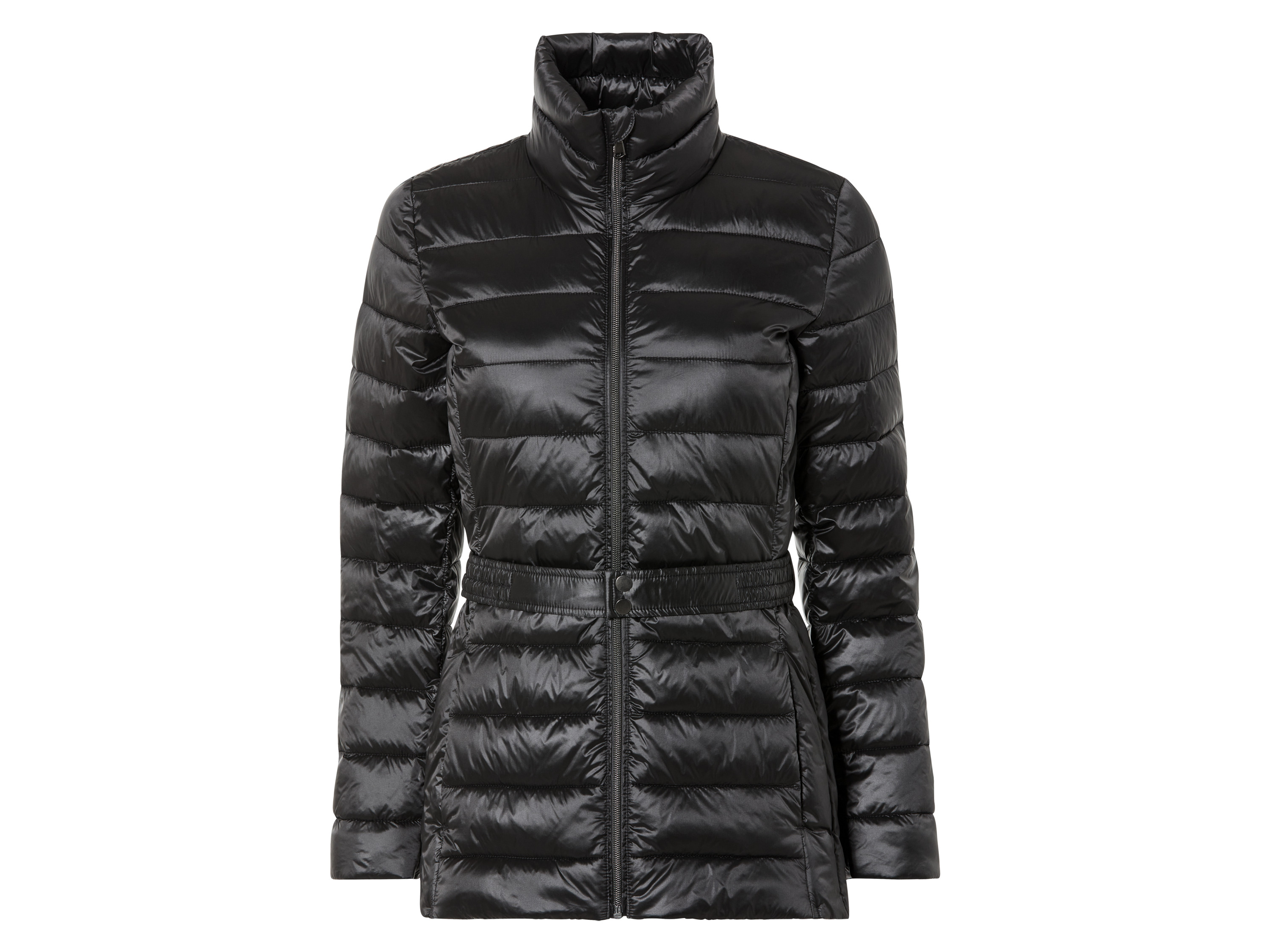 esmara® Damen Jacke mit Gürtel (Grau, M(40/42))““ | windabweisend, wasserabweisendes Obermaterial, mit seitlichen Eingrifftaschen, ultraleicht und warm Schnitt: – Kragenform: hoher Stehkragen Material: Obermaterial: Polyamid