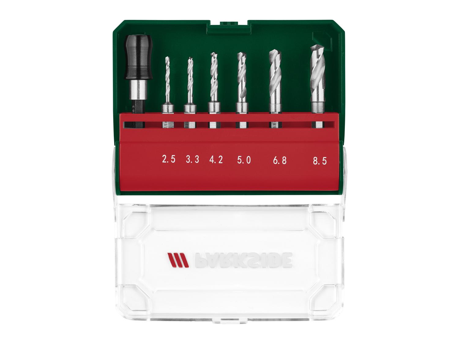 PAULIMOT Gewindebohrer-Set M3 Bis M10 | Mit 1/4 Bit-Halter | 5% Kobalt | 6-teilig