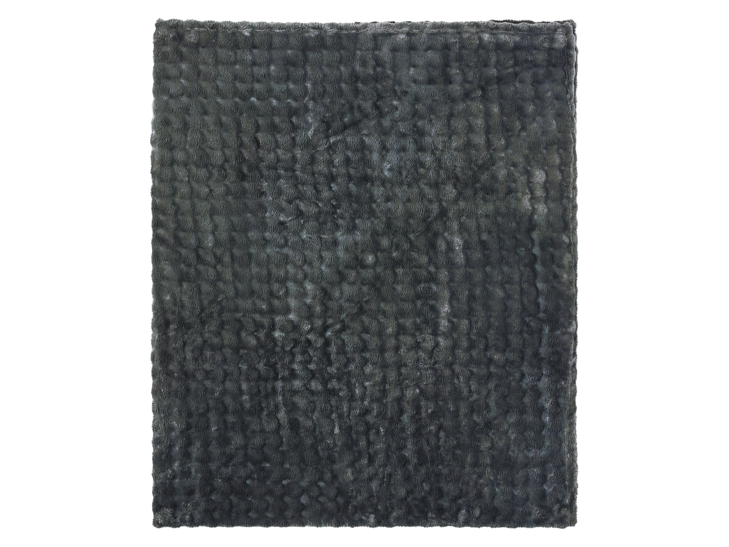 Thumbnail - LIVARNO® Kuscheldecke mit Struktur 180x220cm (Grau)