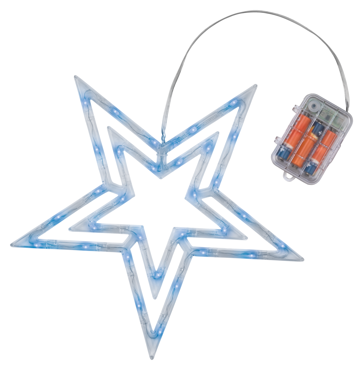 LIVARNO® LED-Fensterhänger (Stern) – Bild 4 von 4