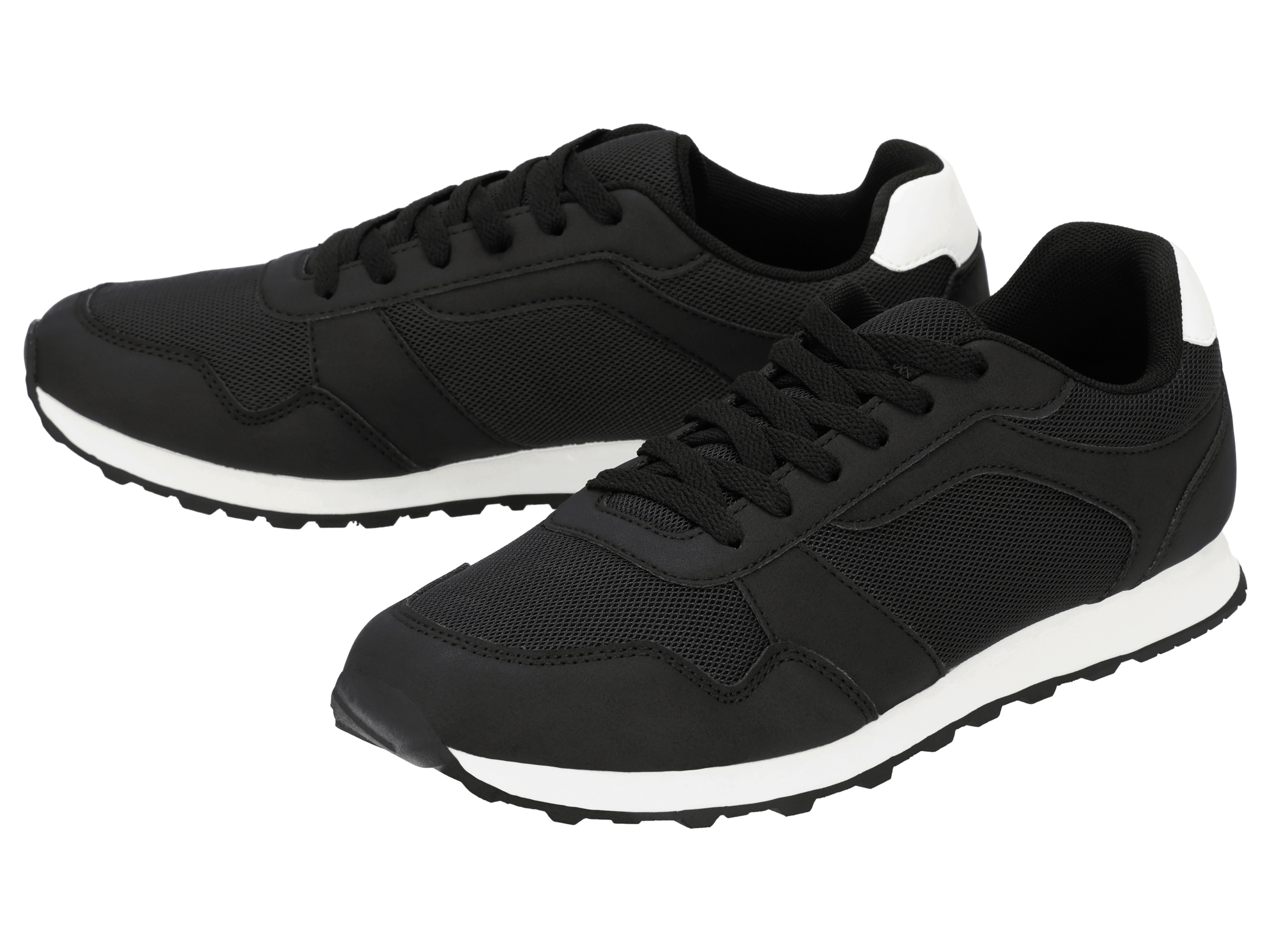 ESMARA MEN Herren Sneaker (Schwarz, 42)