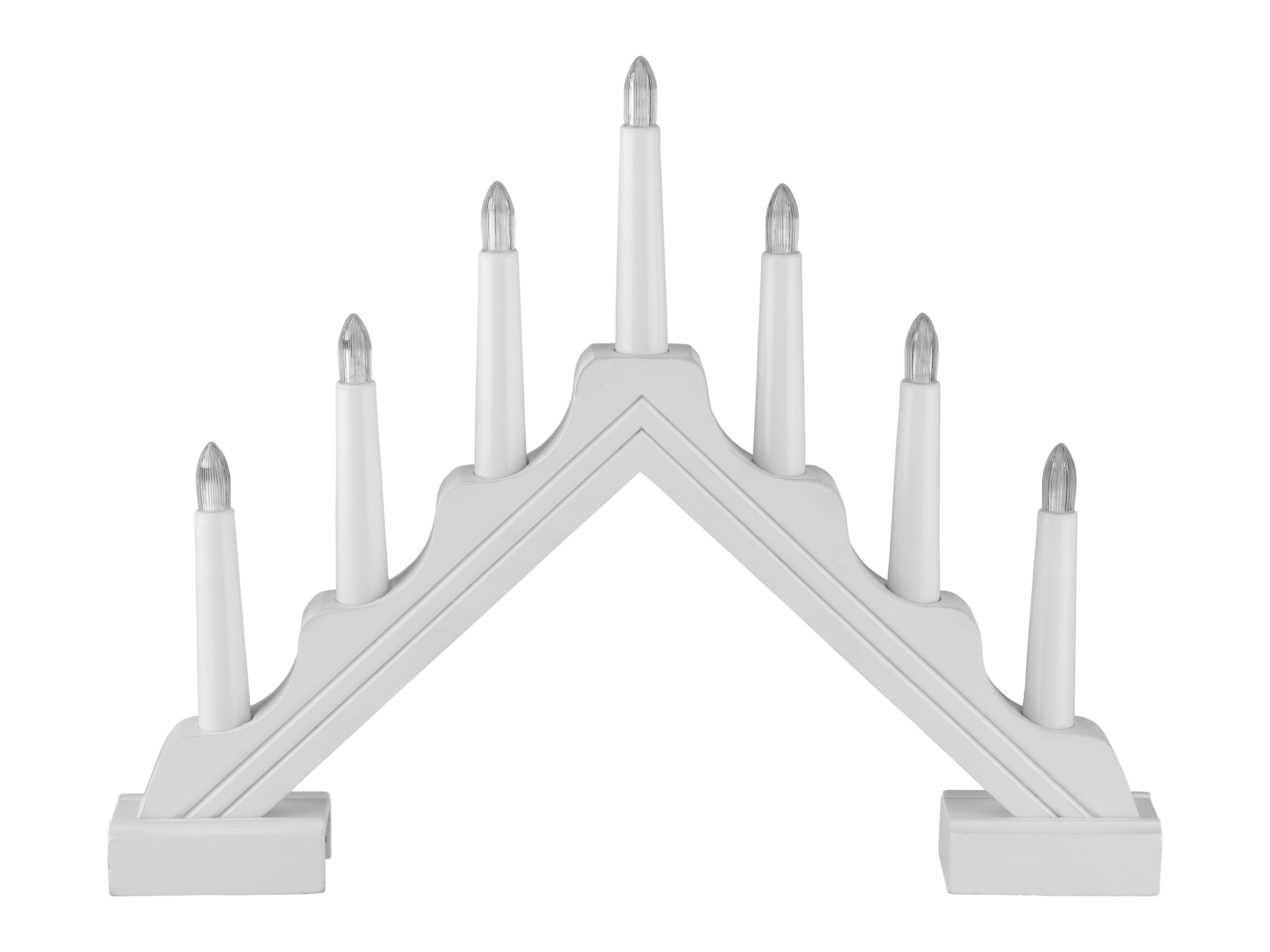 Thumbnail - LIVARNO home Fensterbogen 7 Flammen LED (eckig/weiß)