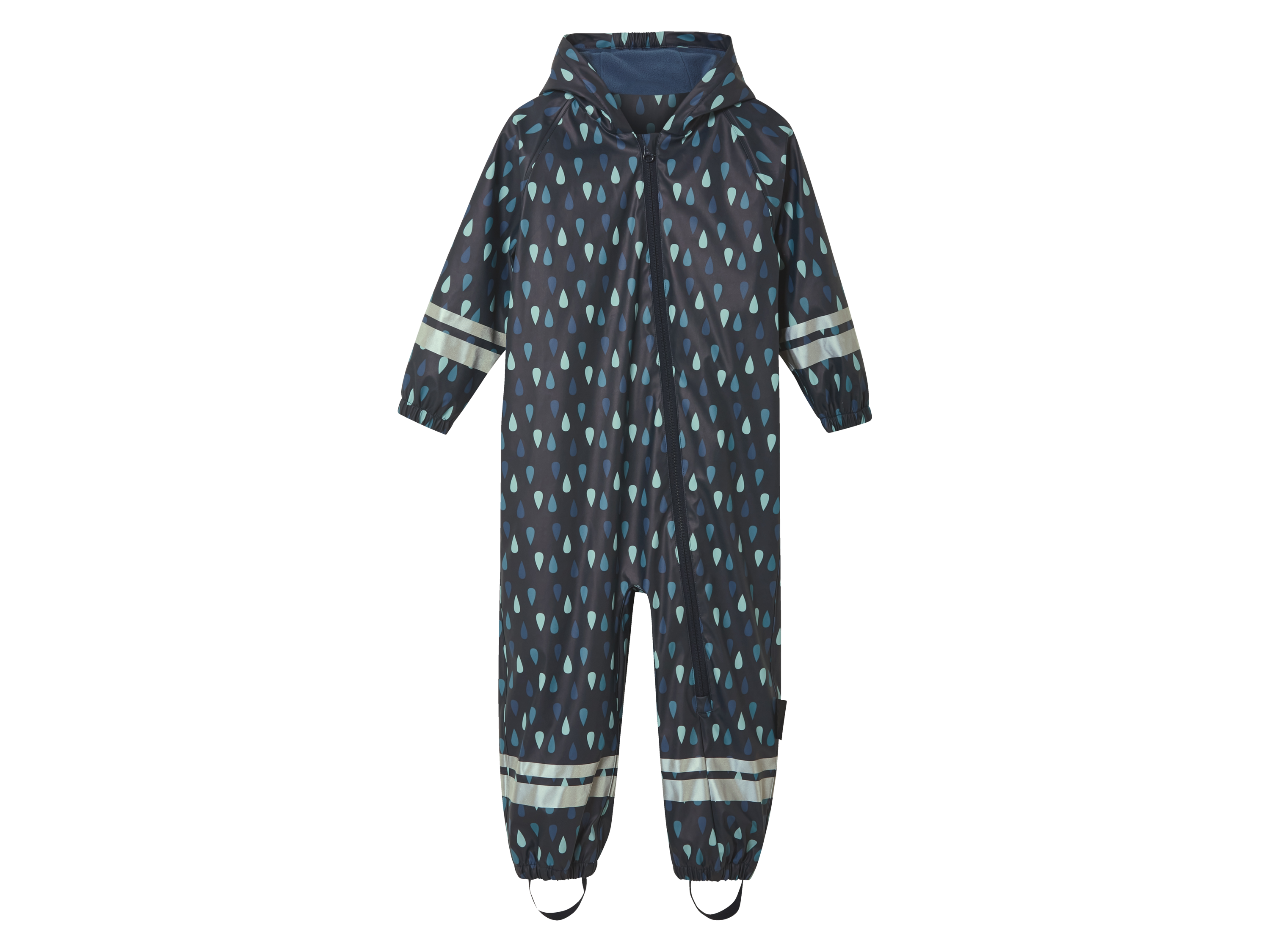LUPILU® Baby Kleinkinder Matsch und Buddel-Overall, gefüttert (Muster/navy, 74/80)