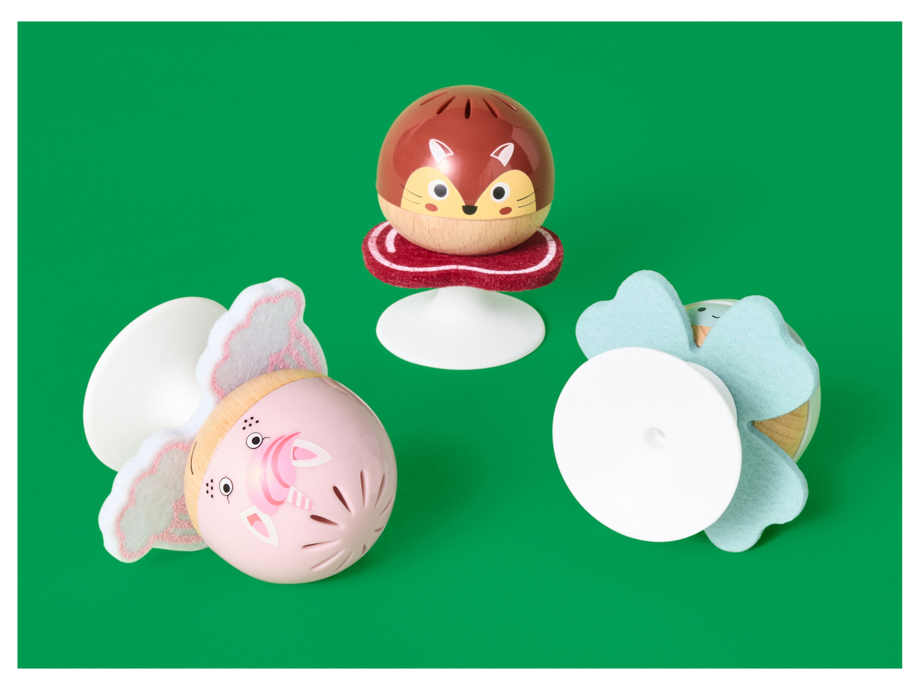 Thumbnail - lupilu® Holz Baby Klangspielzeug (Rasselset)