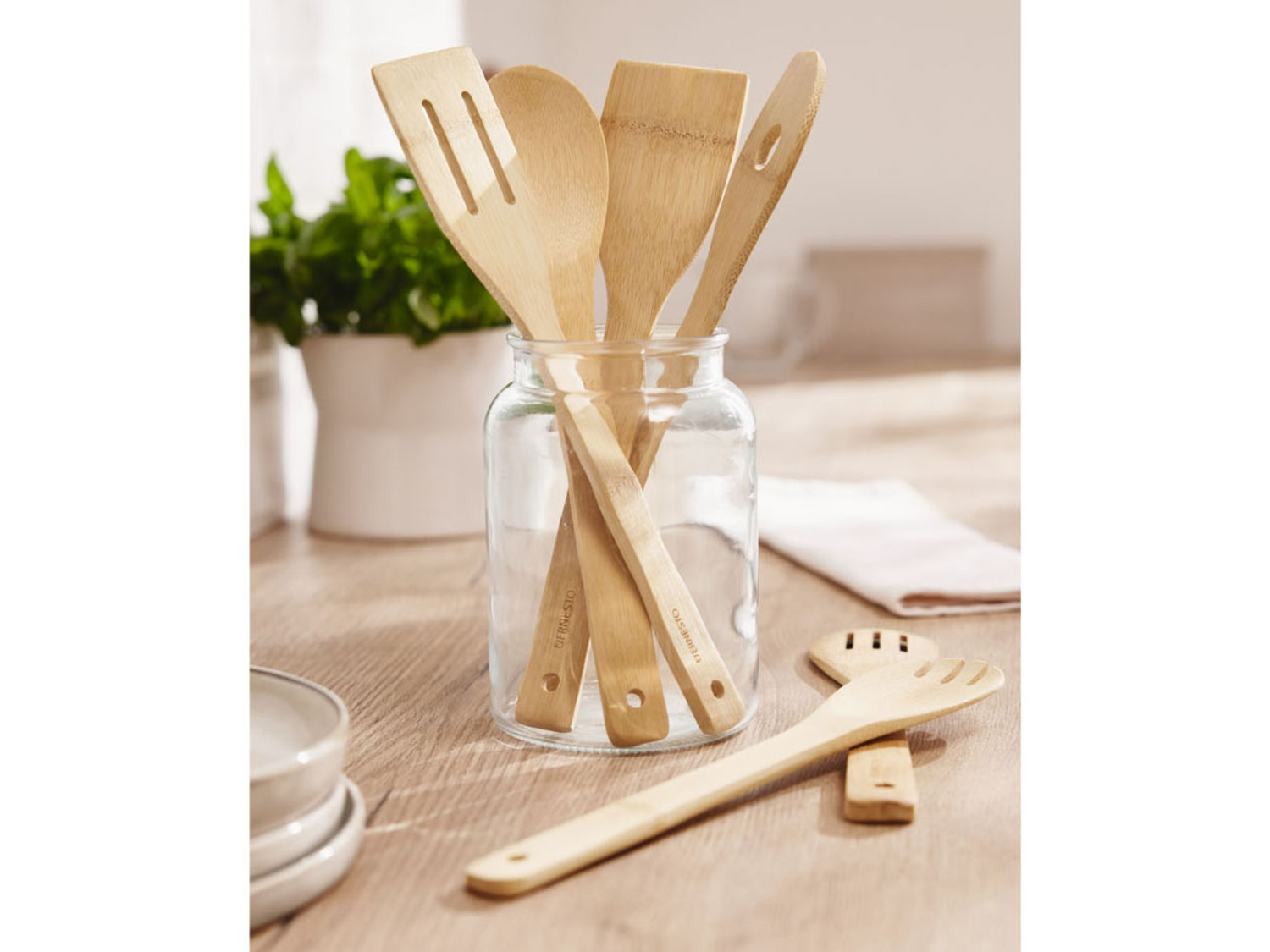 2-teiliges Teakholz-Spatel Set – Flache Spurtles Für Küche & Backen | Kratzfrei Für Antihaft-Pfannen | Naturholz