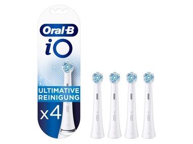 Oral-B iO Aufsteckbürsten - 4er Ultimate Clean weiß