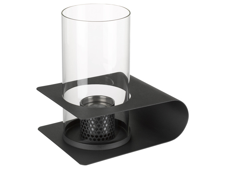 Ethanol Tischfeuer Design, mit Windschutz
