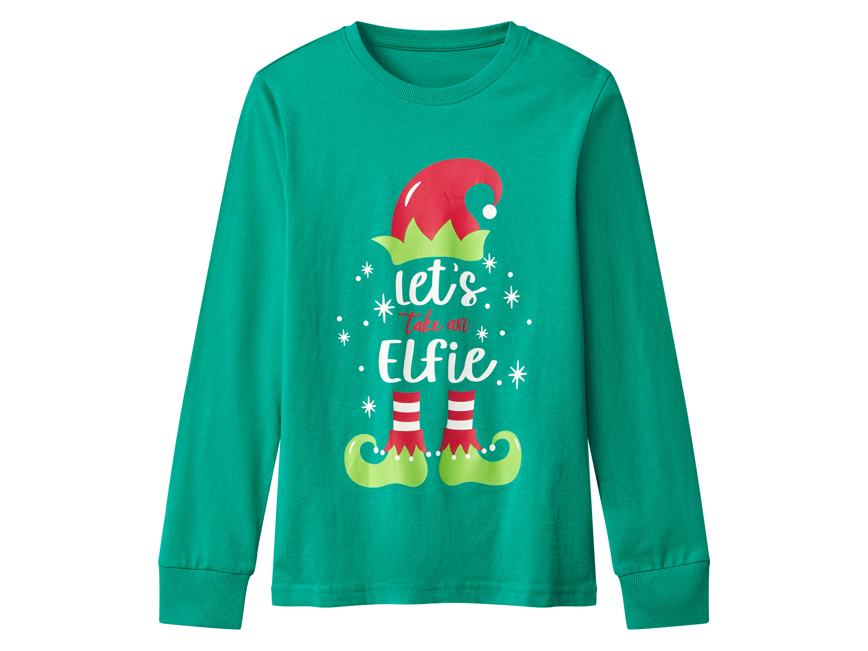 Thumbnail - esmara® Kinder Pyjama lang (Grün, 158/164)