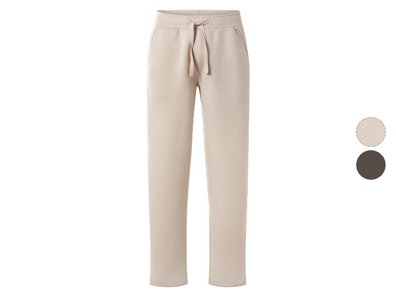 Beige Jogginghose mit verstellbarem Kordelzug, in Beige und Braun erhältlich.