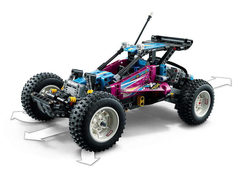 Gehe zu Vollbildansicht: LEGO® Technic 42124 »Geländewagen« - Bild 4