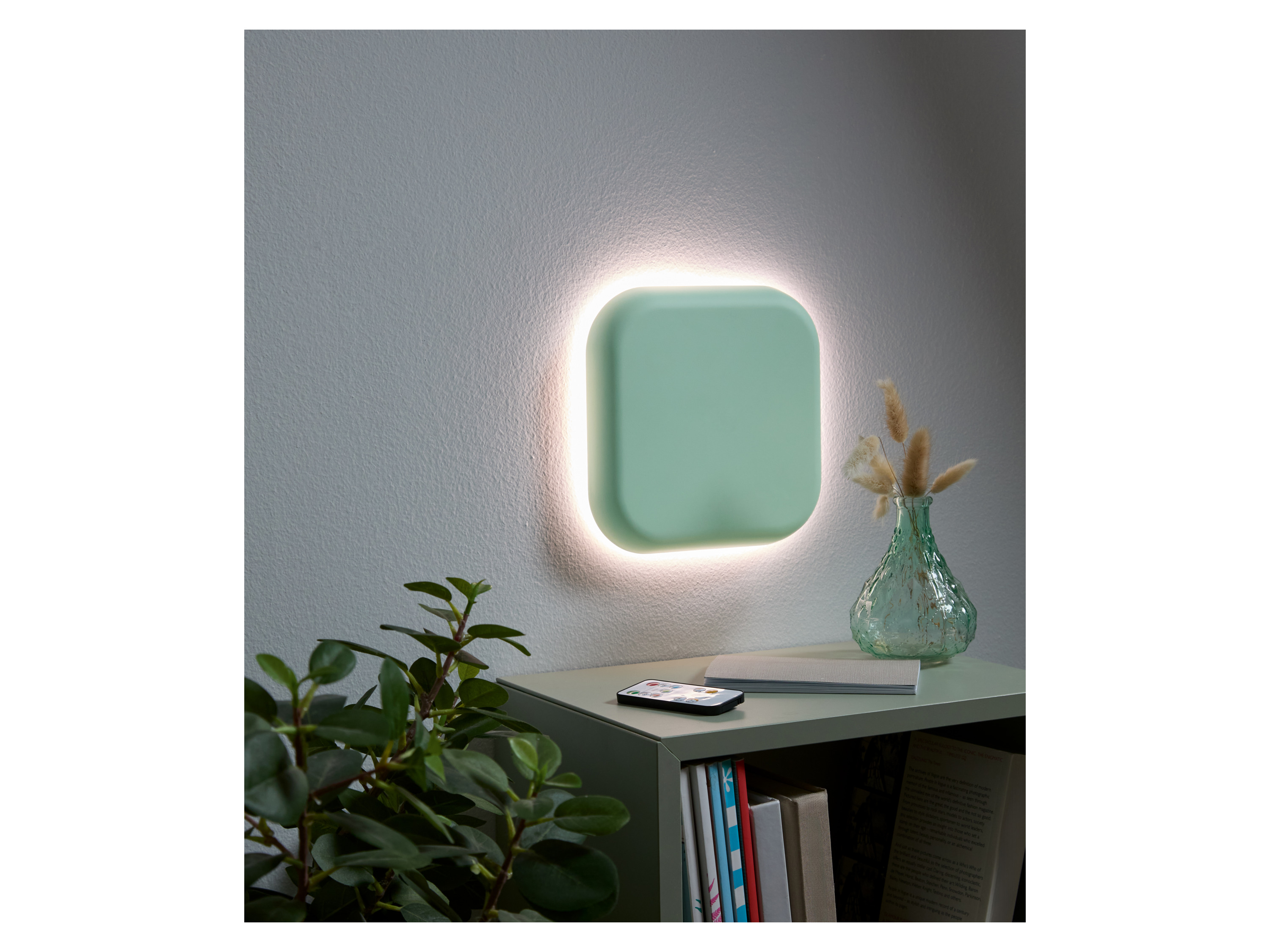 Thumbnail - LIVARNO home Akku-LED-Wandleuchte, magnetisch  (Mint)