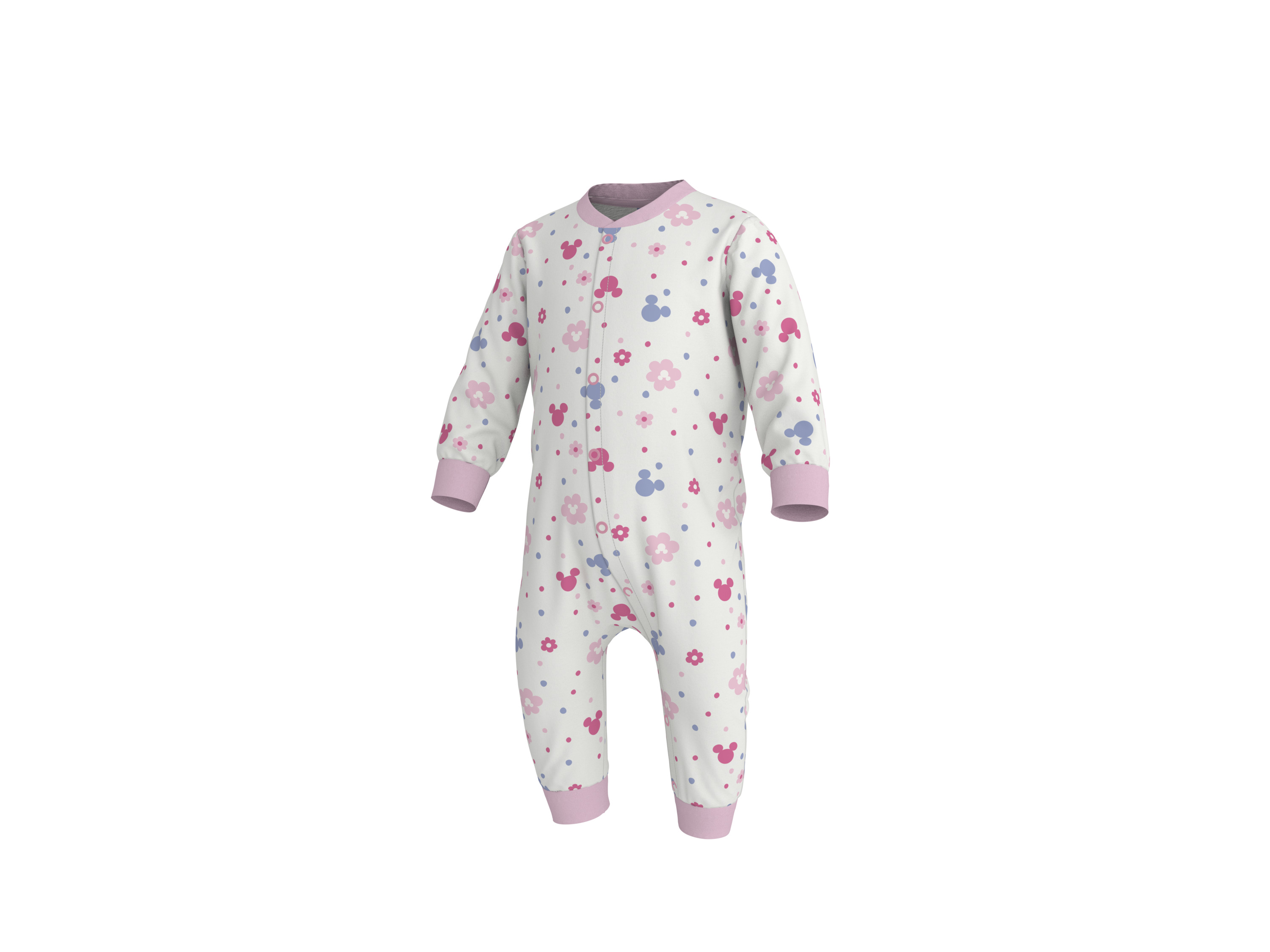 LUPILU® Baby Schlafoverall (Rosa, 86/92) – Bild 3 von 3