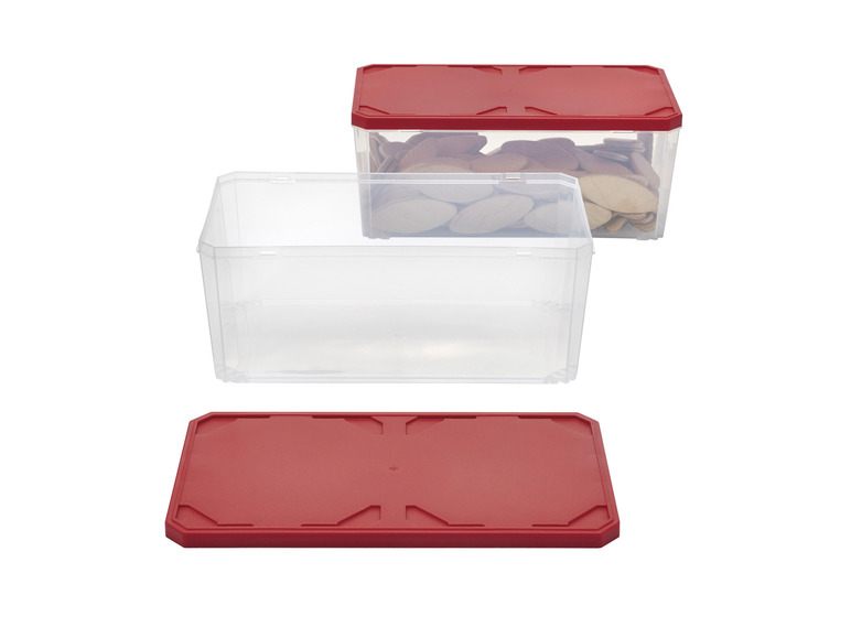 PARKSIDE® Kleinteilebox L, separatem mit 2er-Set, Deckel