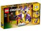 LEGO Creator 3-in-1-Set mit einer Eule, einem Hirsch und einem Kaninchen.